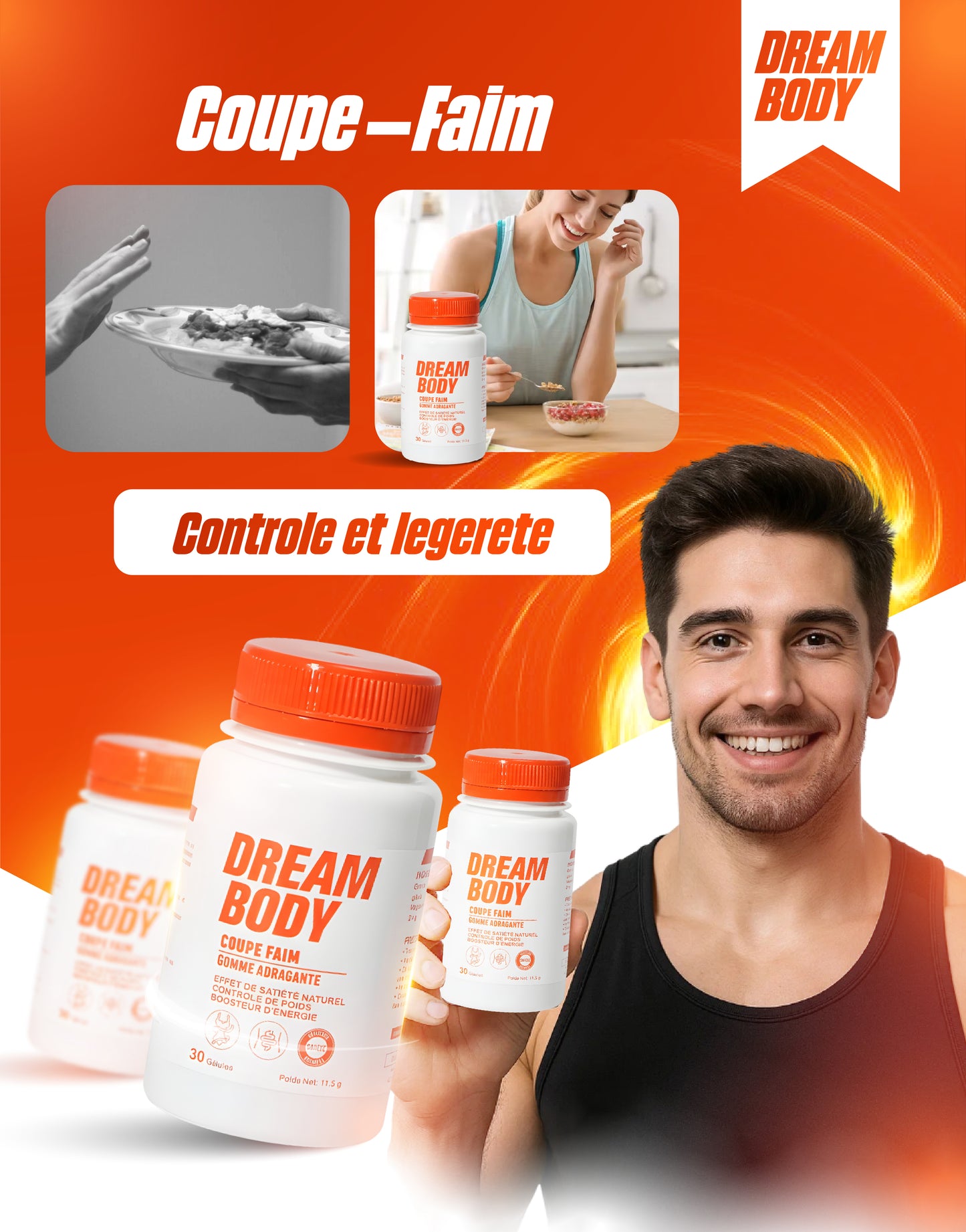 Dream Body — Maîtrise de l’appétit, sensation de légèreté